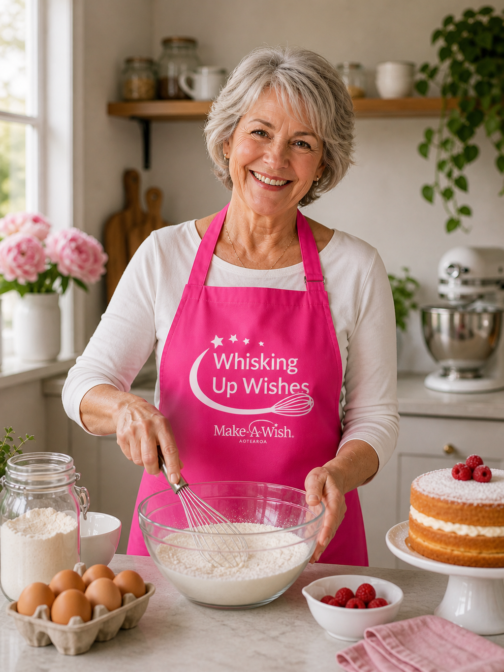 Whisking Up Wishes Apron – Pink