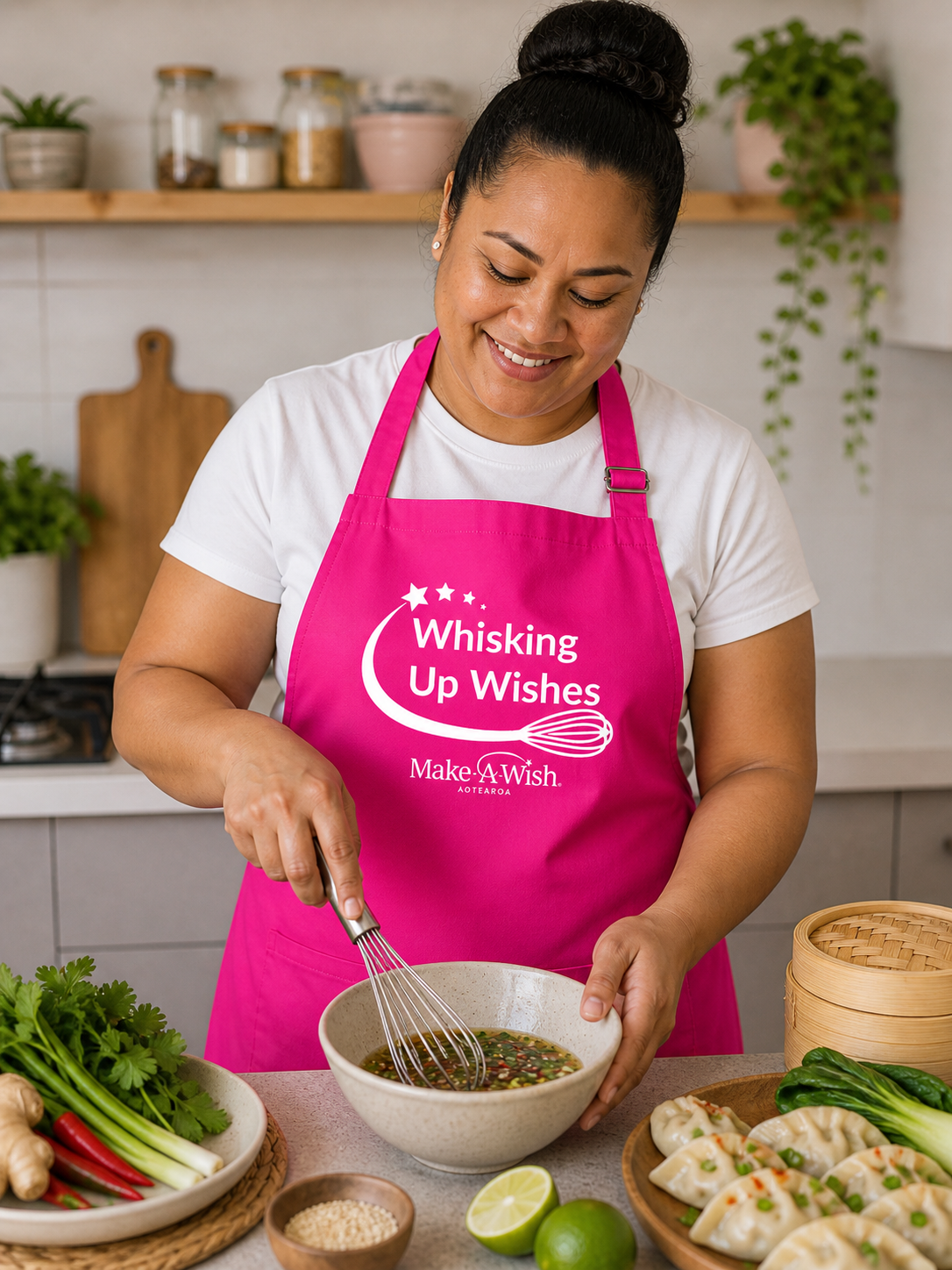 Whisking Up Wishes Apron – Pink