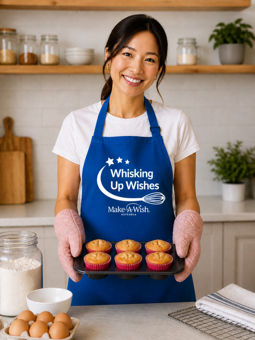 Whisking Up Wishes Apron – Royal Blue